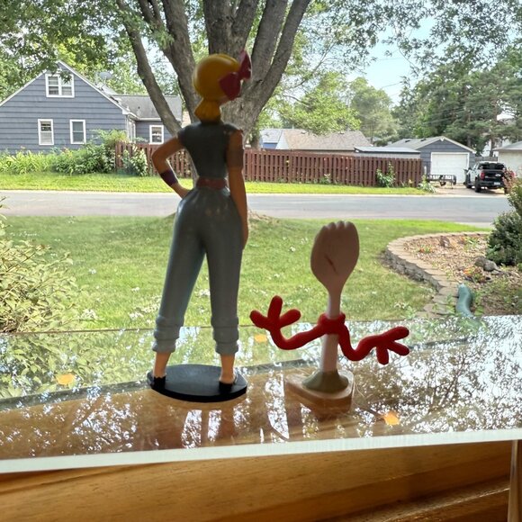 Disney Pixar Toy Story Bo Peep & Forky Figures Cake Toppers - Picture 2 of 4